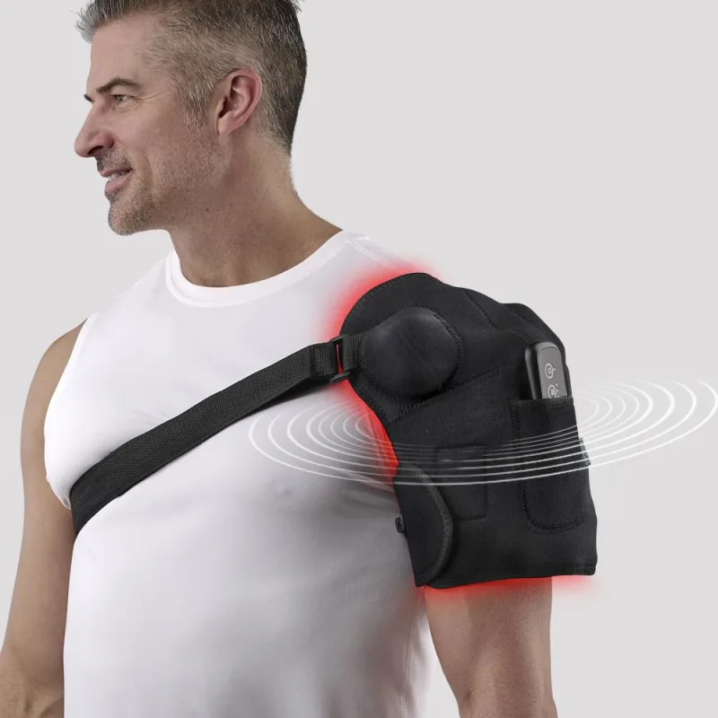 The Air Compression Heated Shoulder Wrap