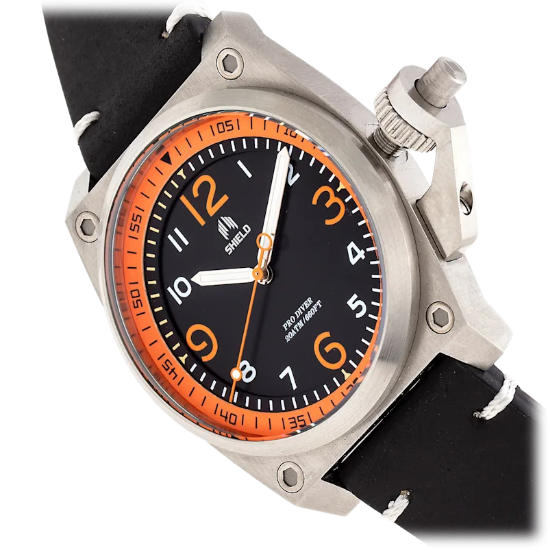 Black/Orange
