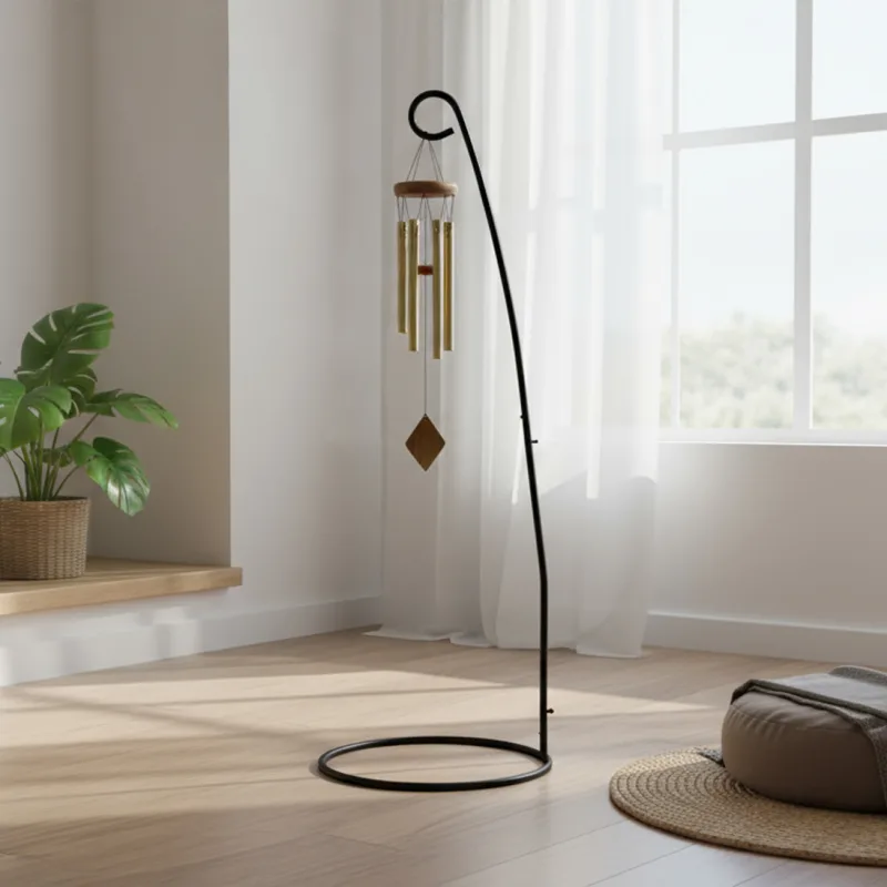 The Chime and Bell Metal Floor Stand