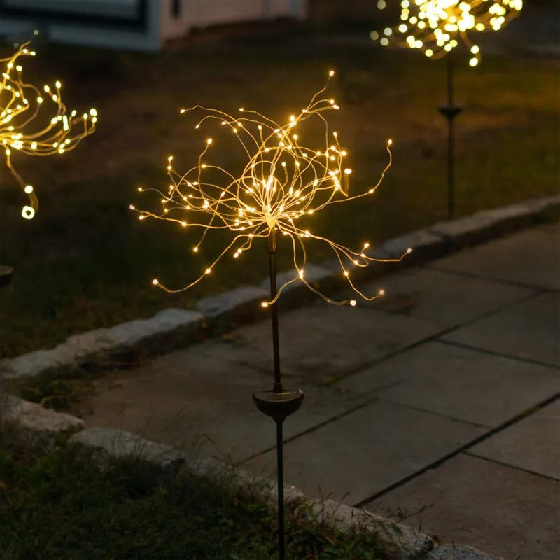 The Solar Powered Twinkling Garden Stake Lights