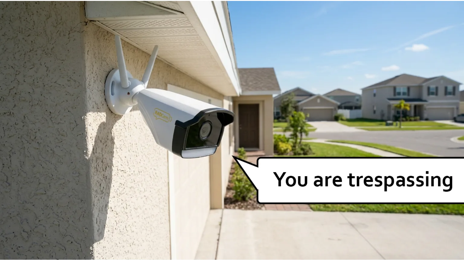 The World's First Talking AI Home Camera System
