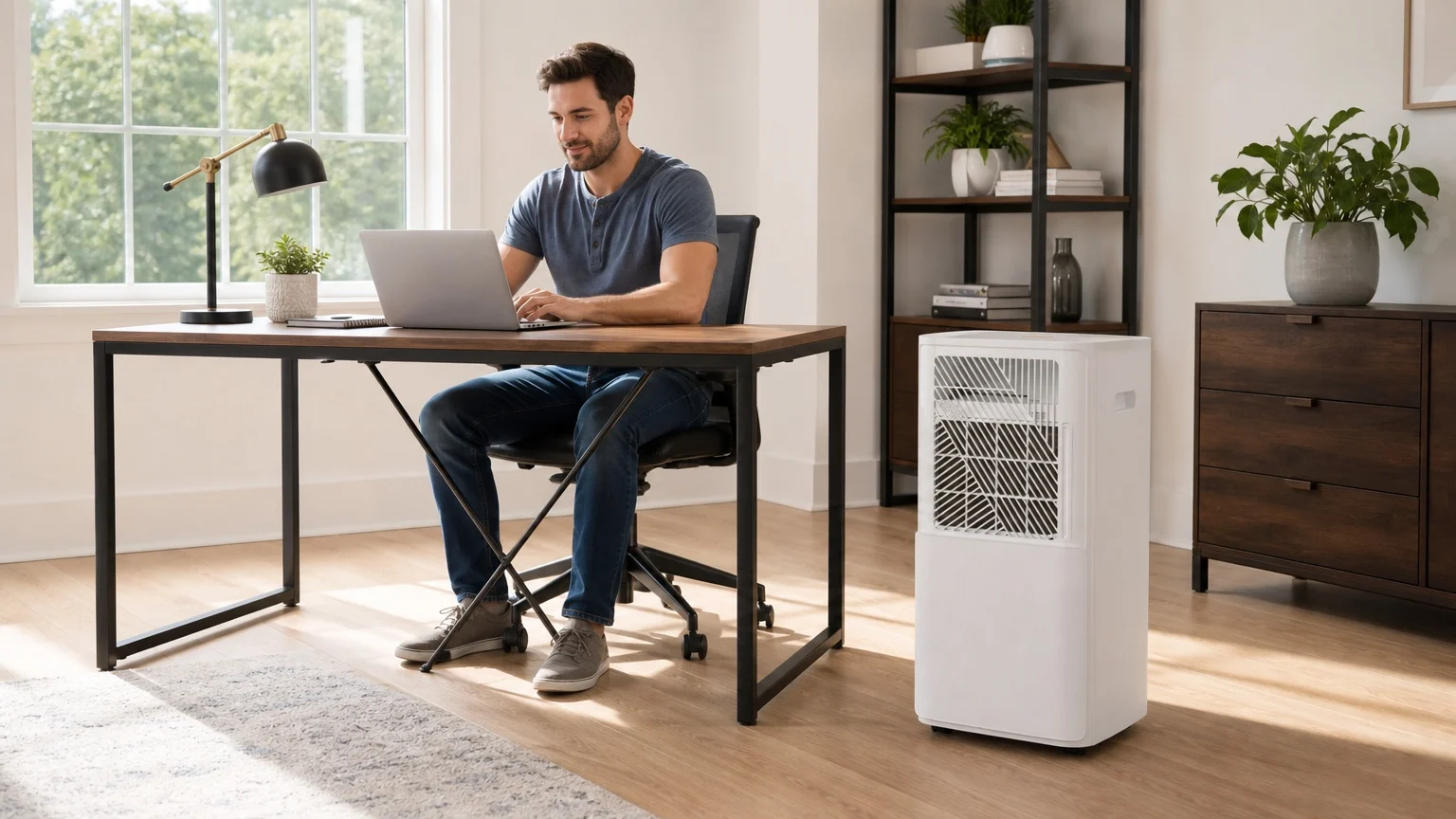 The Ventless Portable Air Conditioner