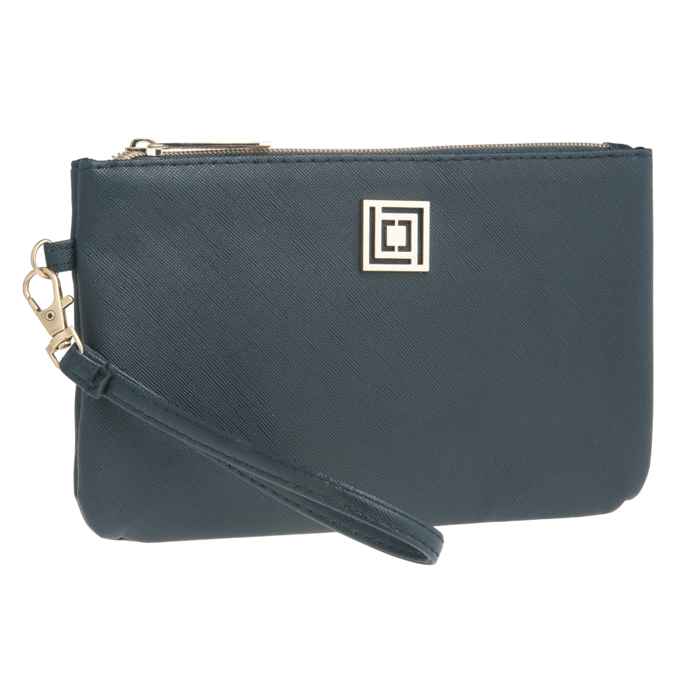 SideDeal Liz Claiborne Saffiano Phone Charging Wristlet with RFID Theft Protection