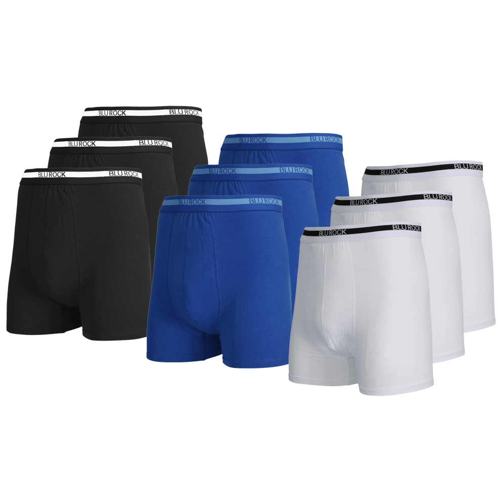 Black / Medium Blue / White