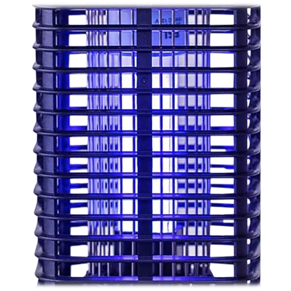 Made with ABS plastic and aluminum body, this bug zapper is resistant to damage, ensuring long-lasting use