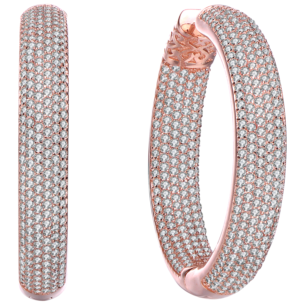 Color: 18K Rose Gold Plated