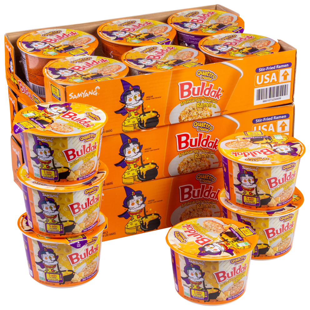 24-Pack Quattro Cheese Spicy Chicken Big Bowl