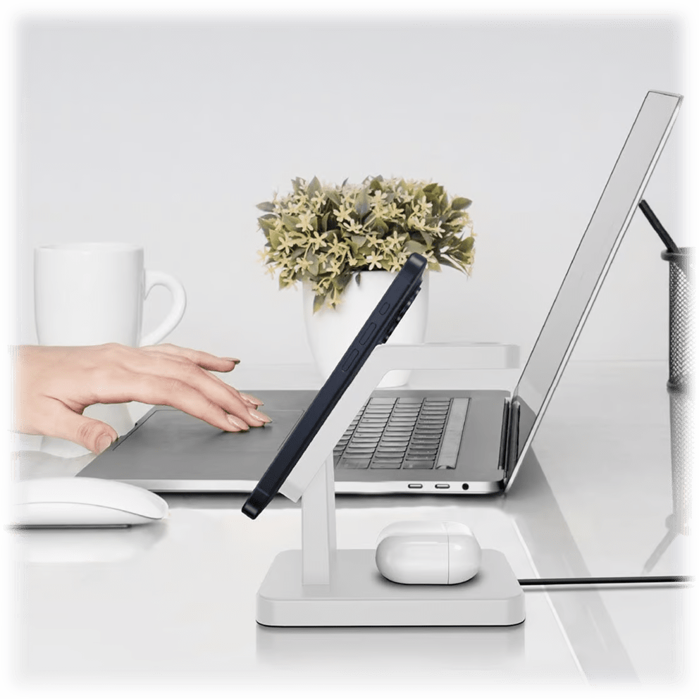 Charge up to 3 devices at once