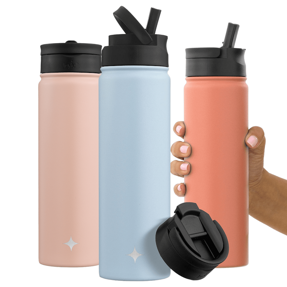 Take your favorite drink wherever the day leads.