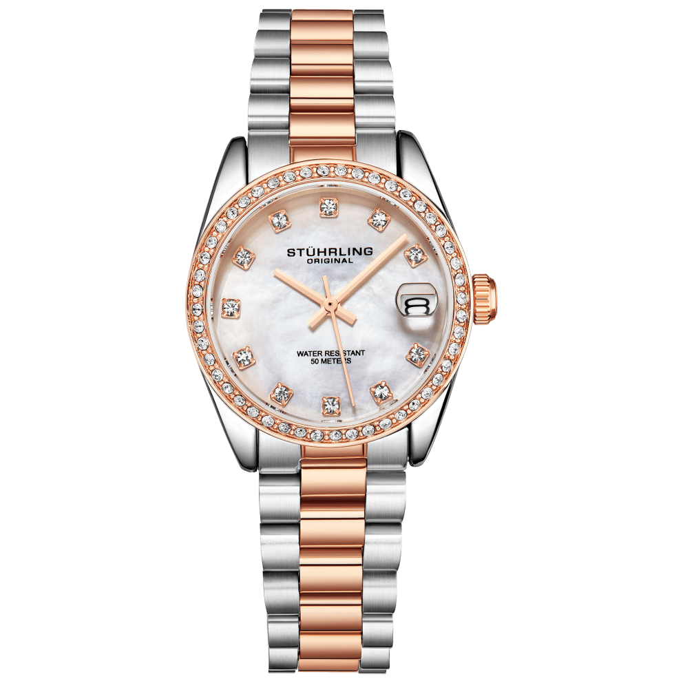 Rose Gold-Tone/Silver