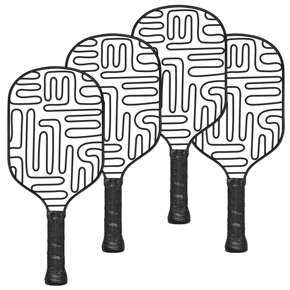 White/Black Pipe Pattern