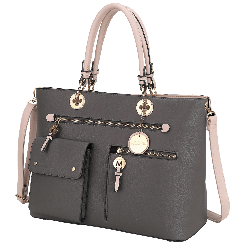 Charcoal/Blush