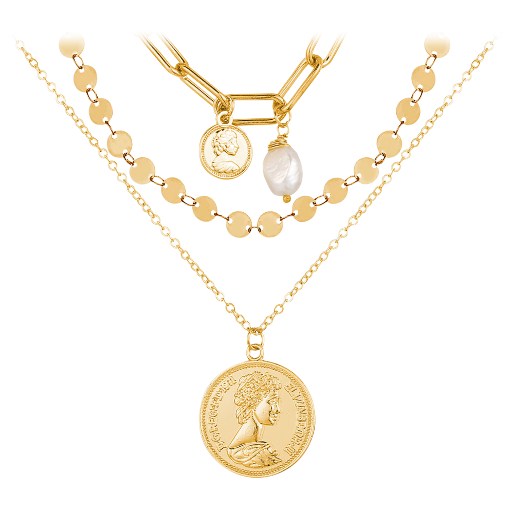 Coin with Pearl