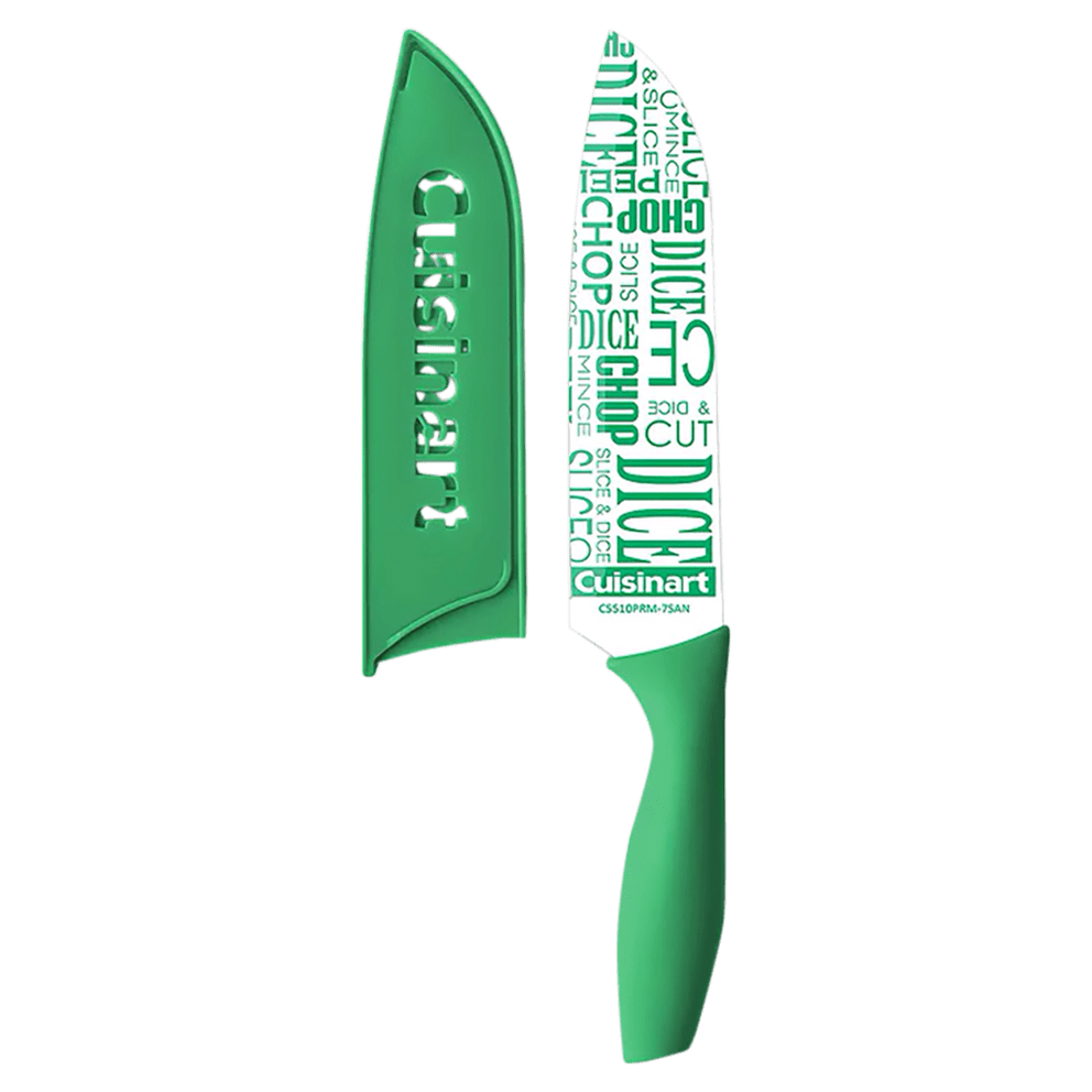 7" Santoku Knife with blade guard