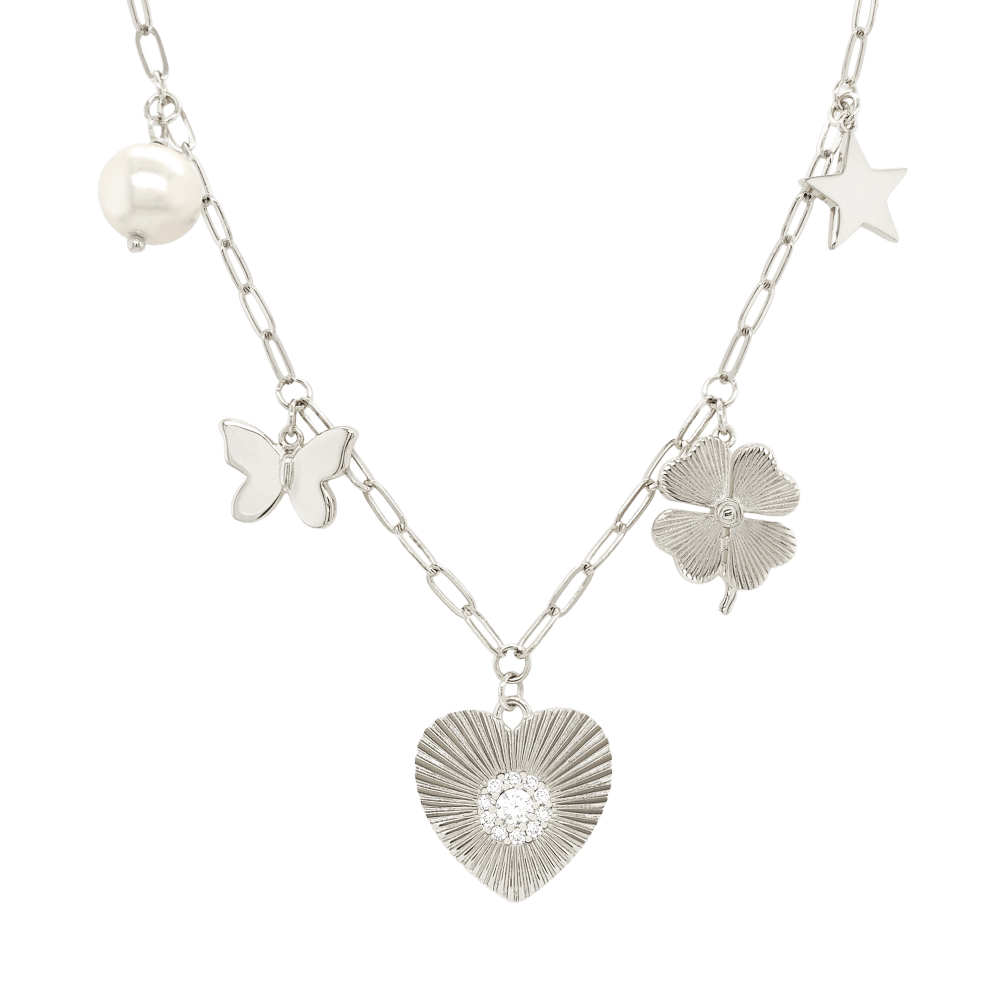 Heart - White Gold