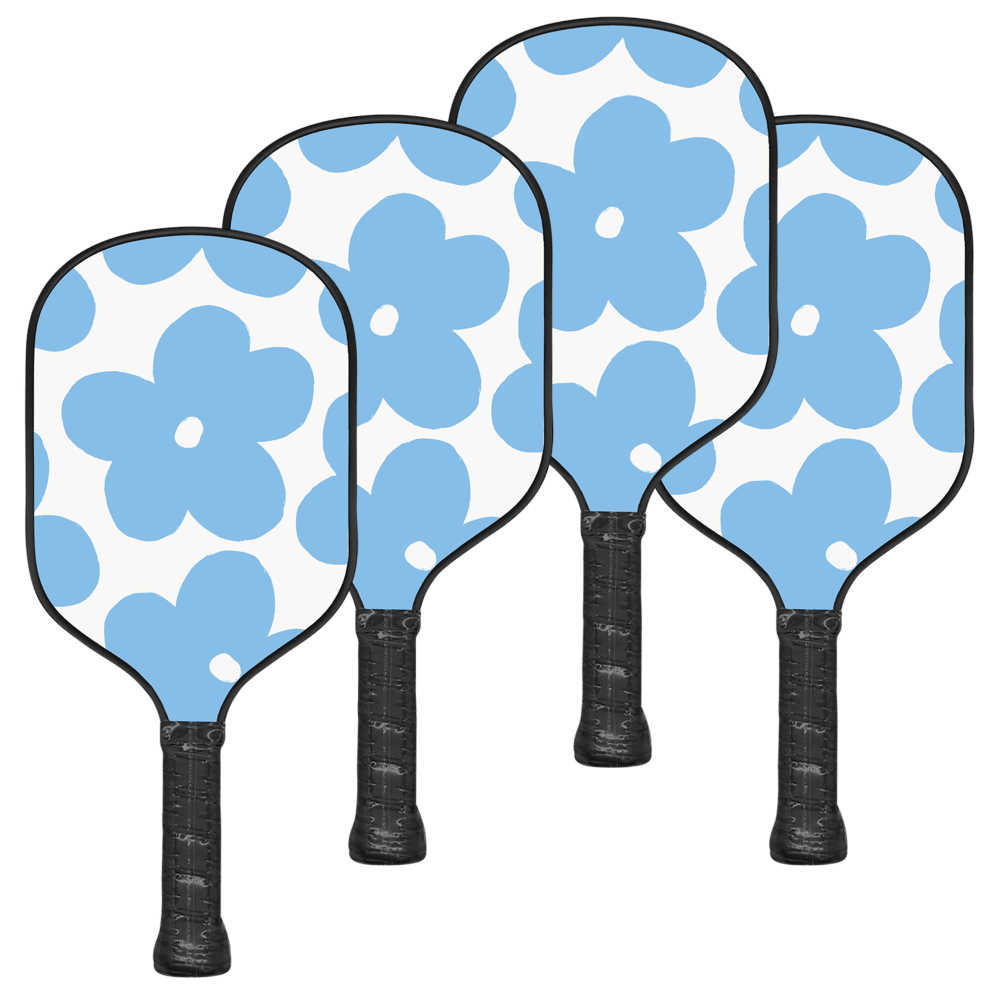 White/Blue Floral
