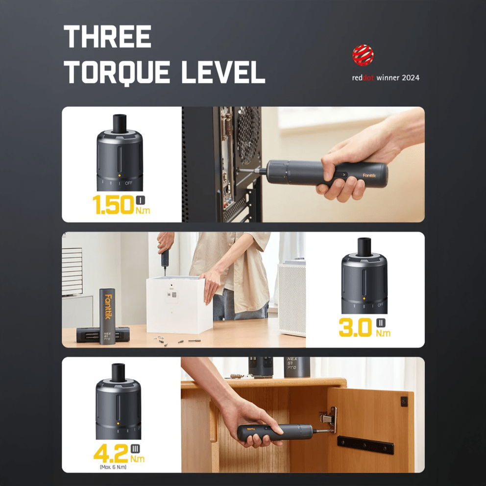 Offers accurate torque for your handy work needs