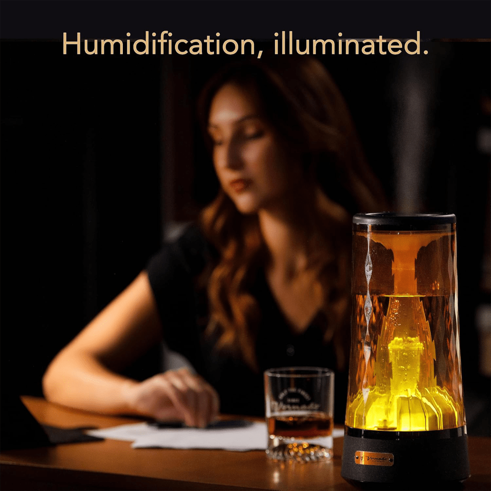 Humidifies up to 300 sq. ft. with 3 ambient light settings