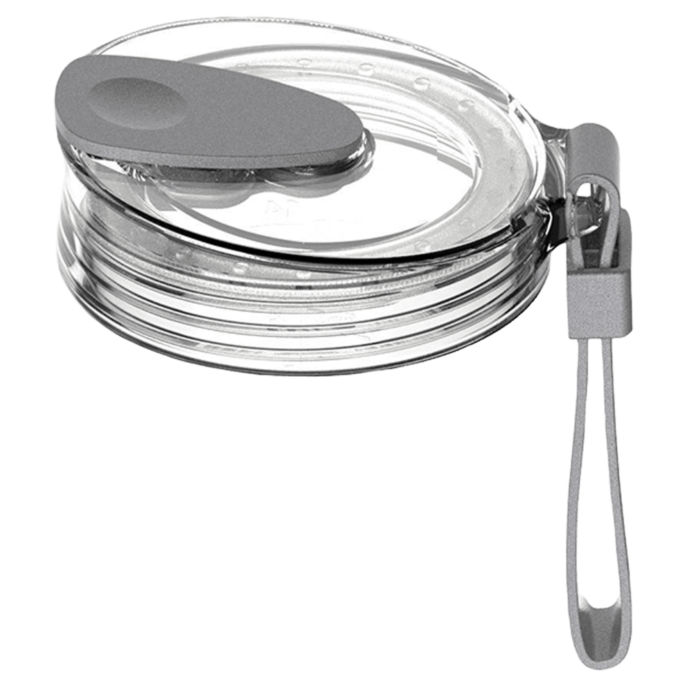 Orbiter Lid for spill-free sipping