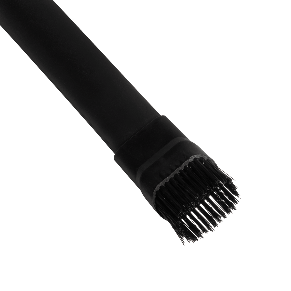 Crevice tool and brush give you cleaning options