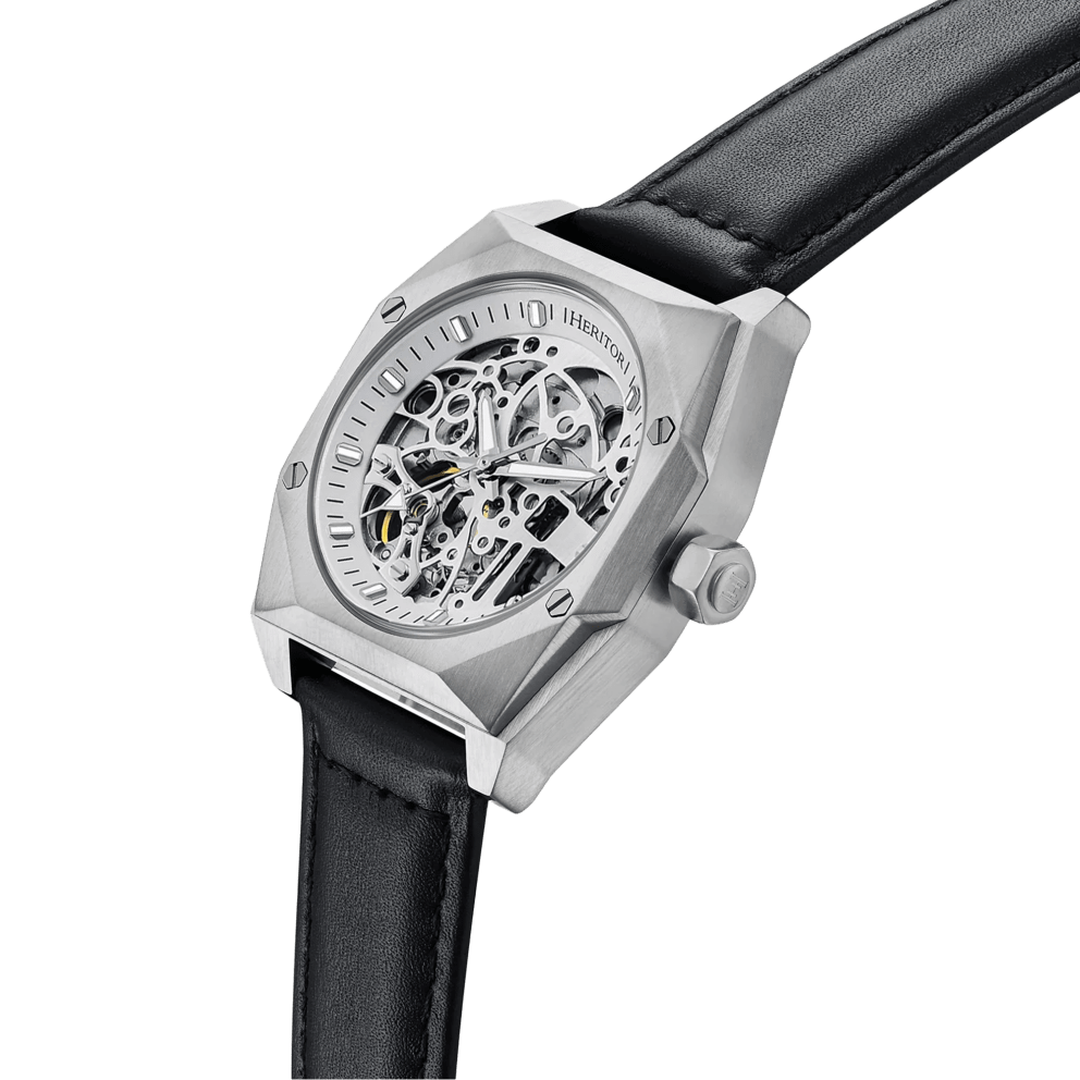 Silver / White / Black