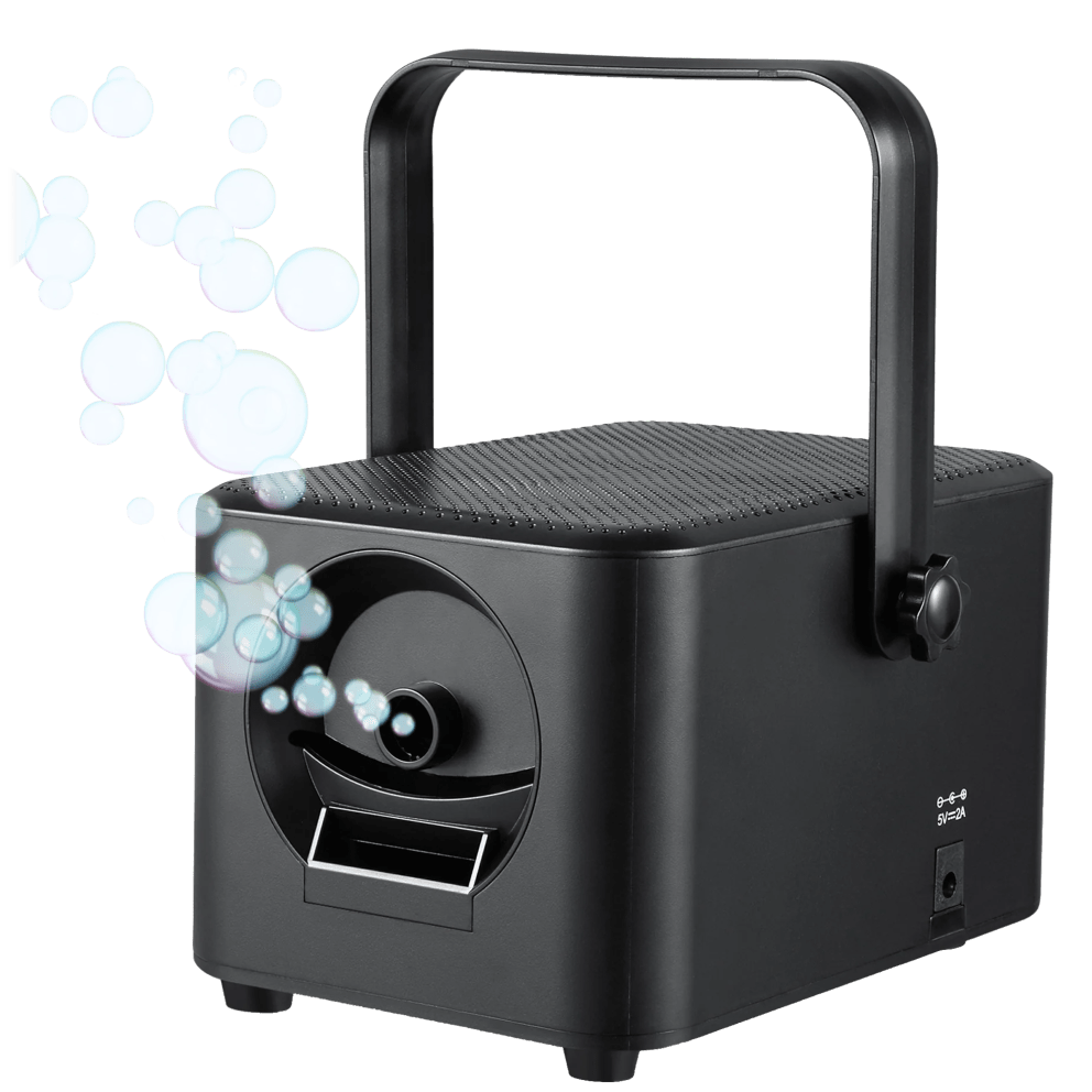Producing over 5000 bubbles per minute, this bubble blower offers fun & excitement for the whole family