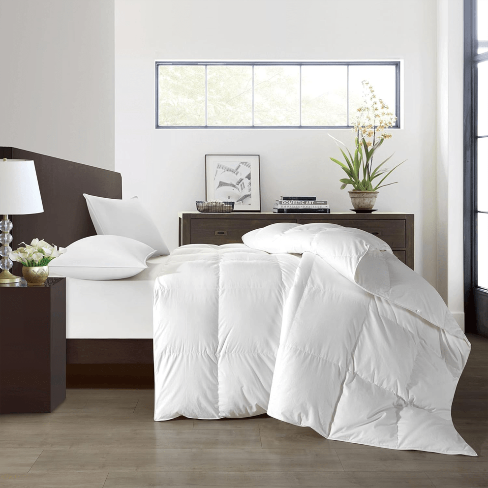 King size design provides full coverage for larger beds