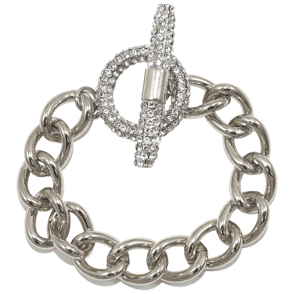 18K White Gold Plated