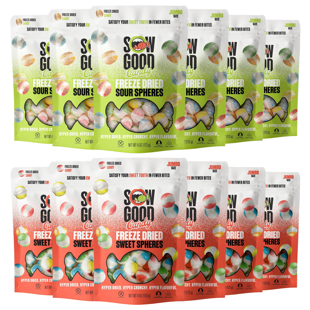 Sweet Spheres + Sour Spheres