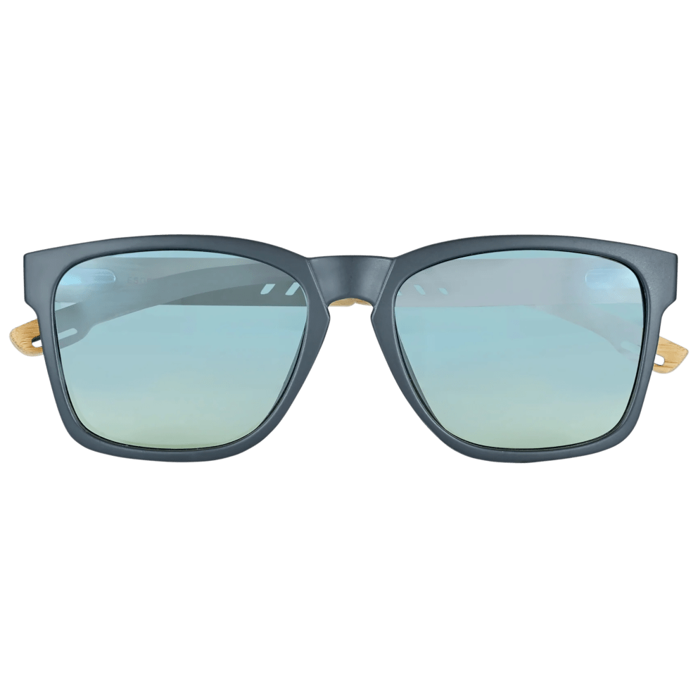 Bamboo / Sanded Black / Blue-Yellow