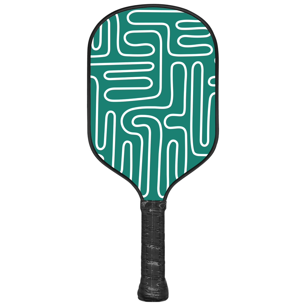 White/Green Pipe Pattern Reverse