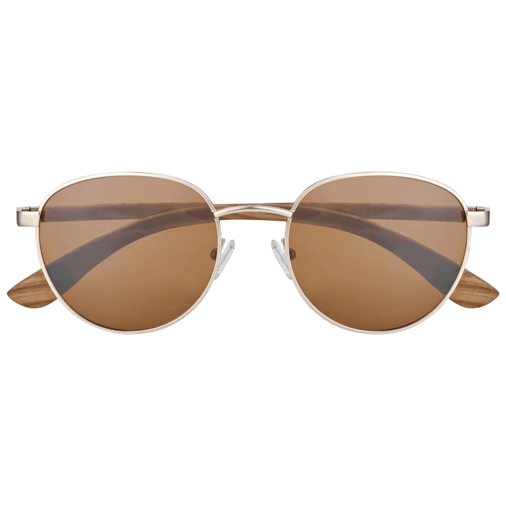 Zebra Wood / Rose Gold / Brown