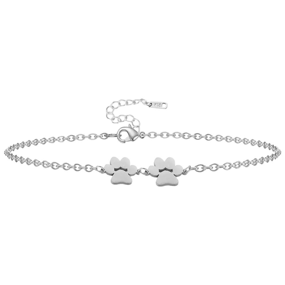 18k White Gold Plated