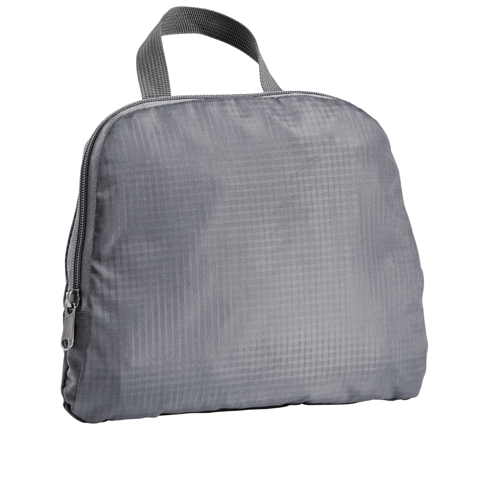 Folds into its own built-in pocket