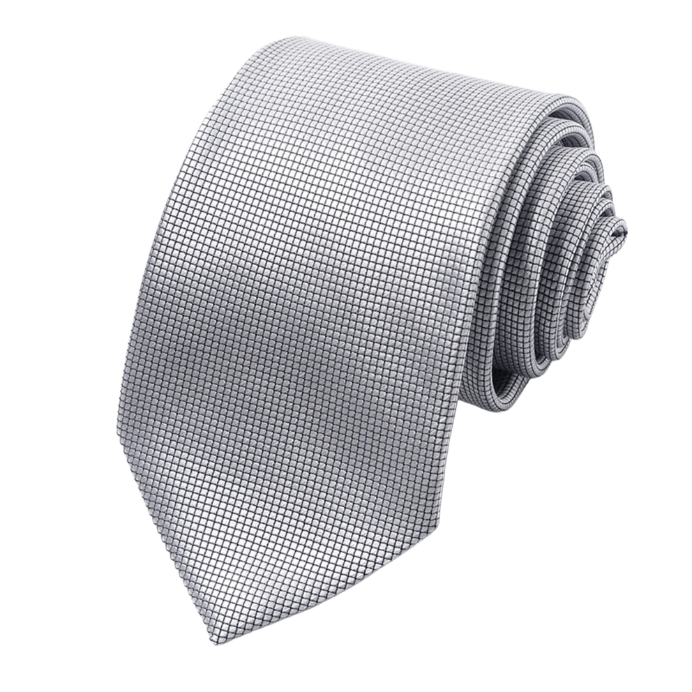 Metallic Silver Grid