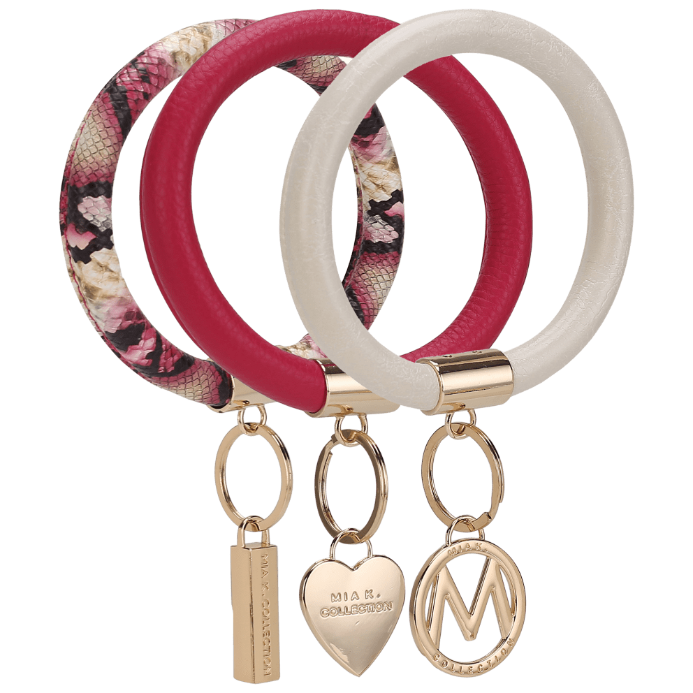 Fuchsia-Ivory