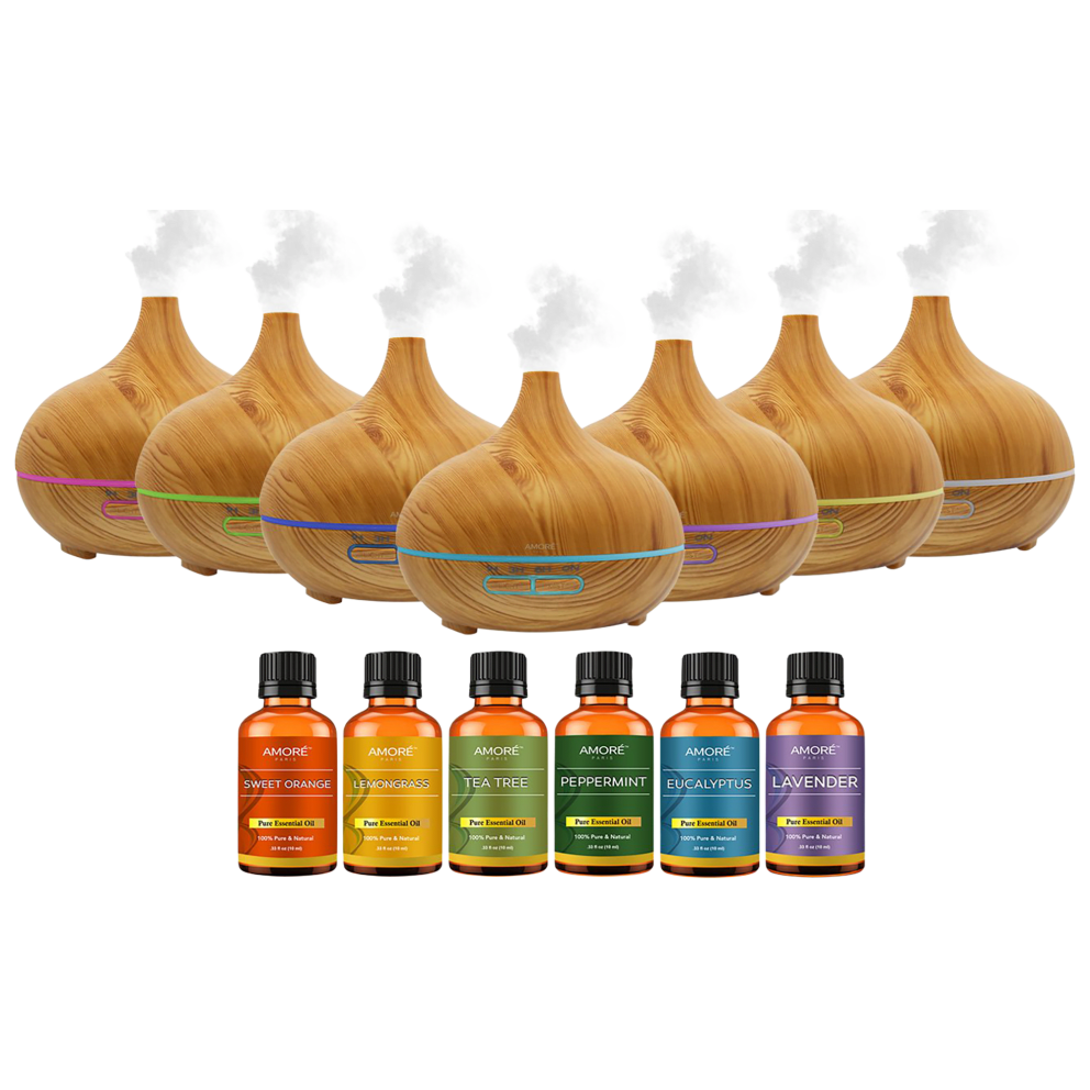 Diffuser with Top Aromatherapy Oils - 6