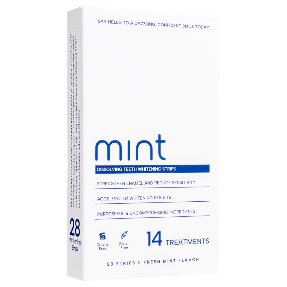 Mint Dissolving Teeth Whitening Strips