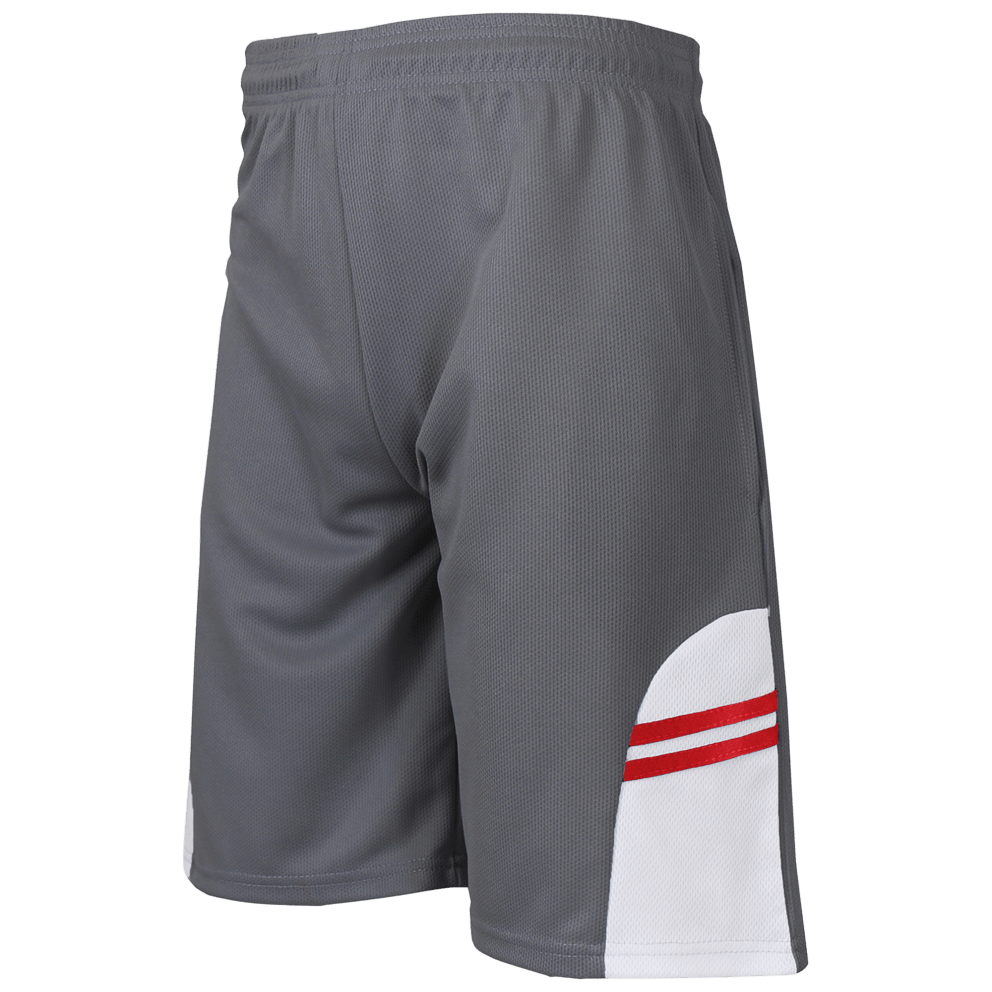 Gray with Red Stripe