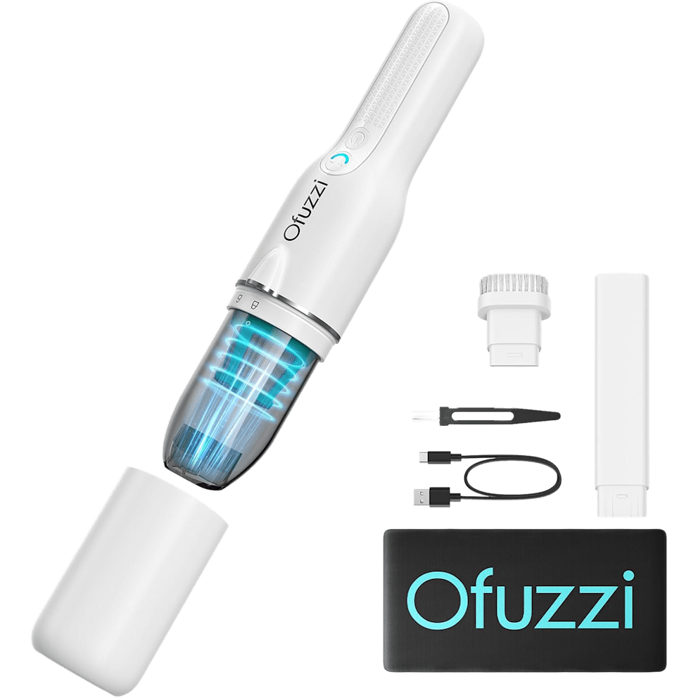 Equipped with essential accessories for quick everyday cleanups.