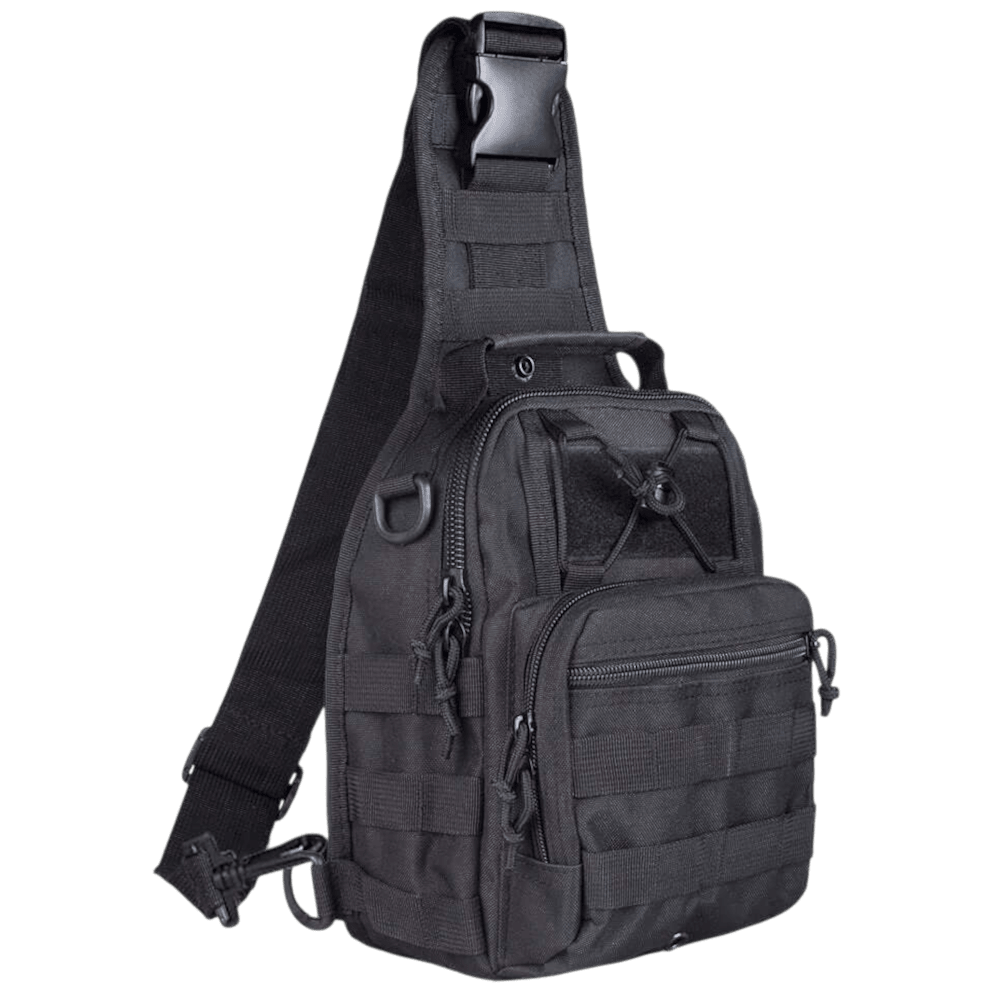 Black Shoulder Strap