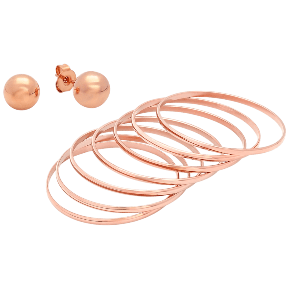 18K Rose Gold Plated