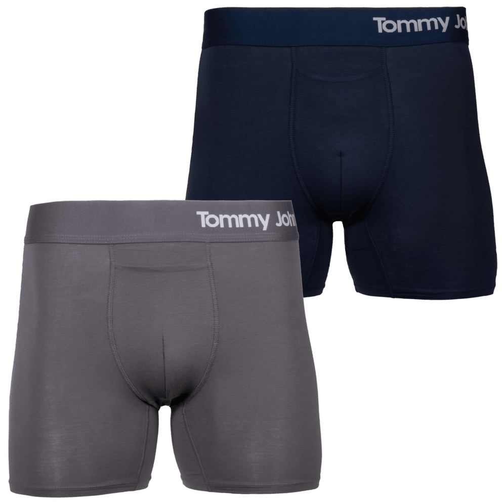 Cool Cotton 4" - Iron Grey / Navy