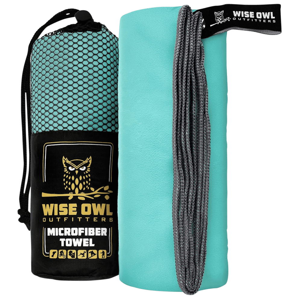Large towel in Winter Mint