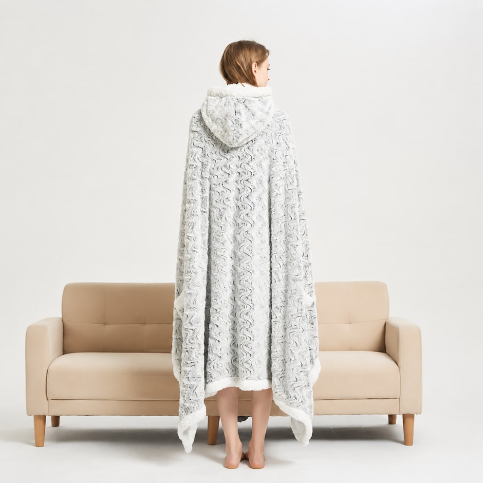 The roomy hood and generous fit help keep you cozy from every angle.