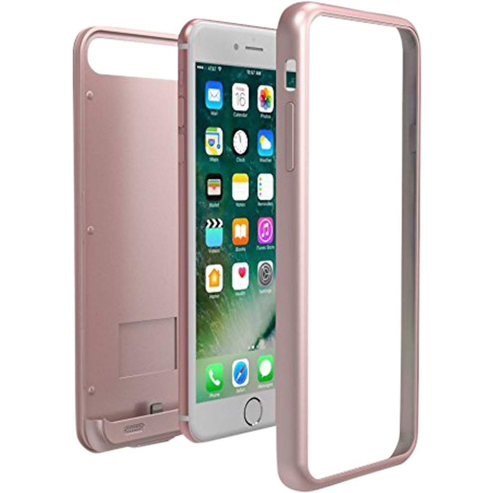 Built in battery doubles your phone's battery life