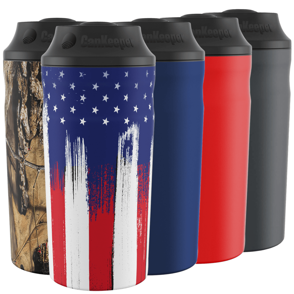 American + Blue + Red + Charcoal + Mossy Oak
