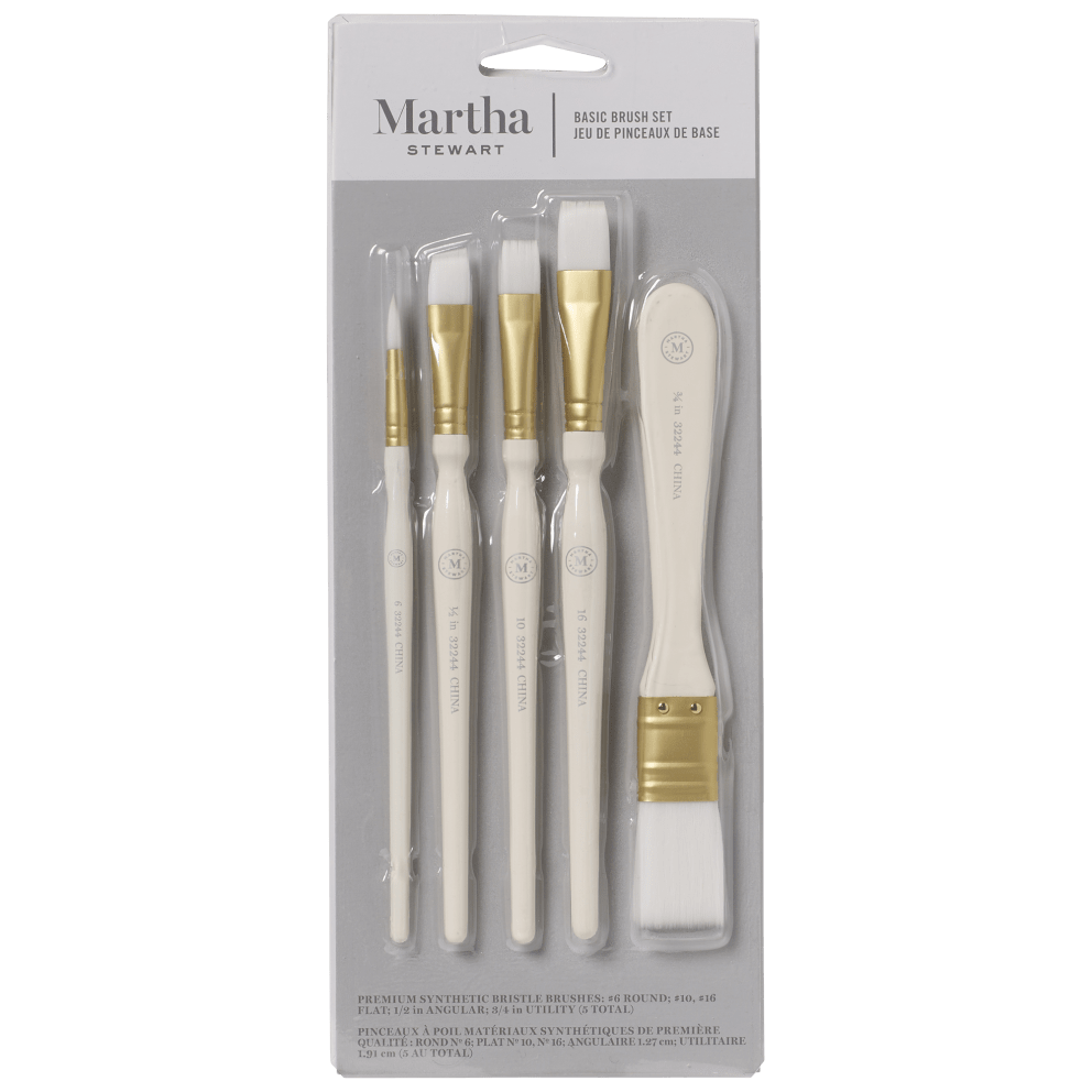 Martha Stewart Paint Brush Set