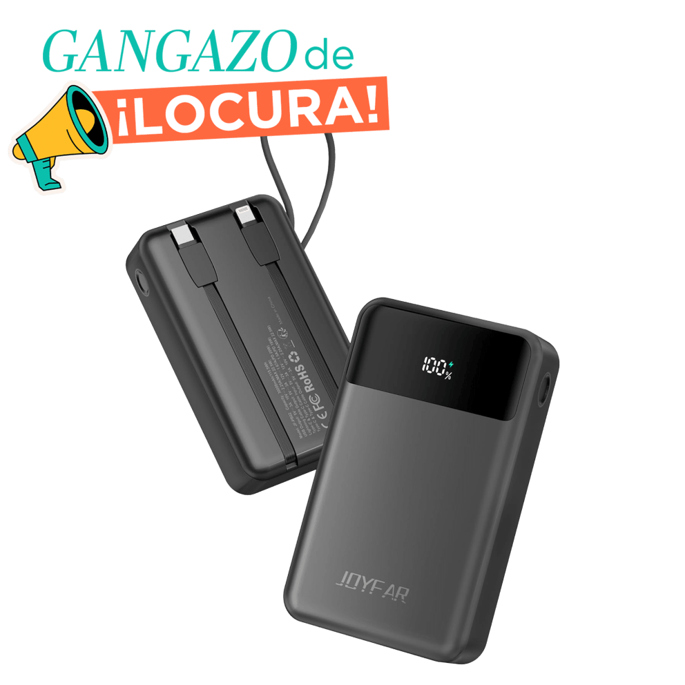  Disponible en cinco colores