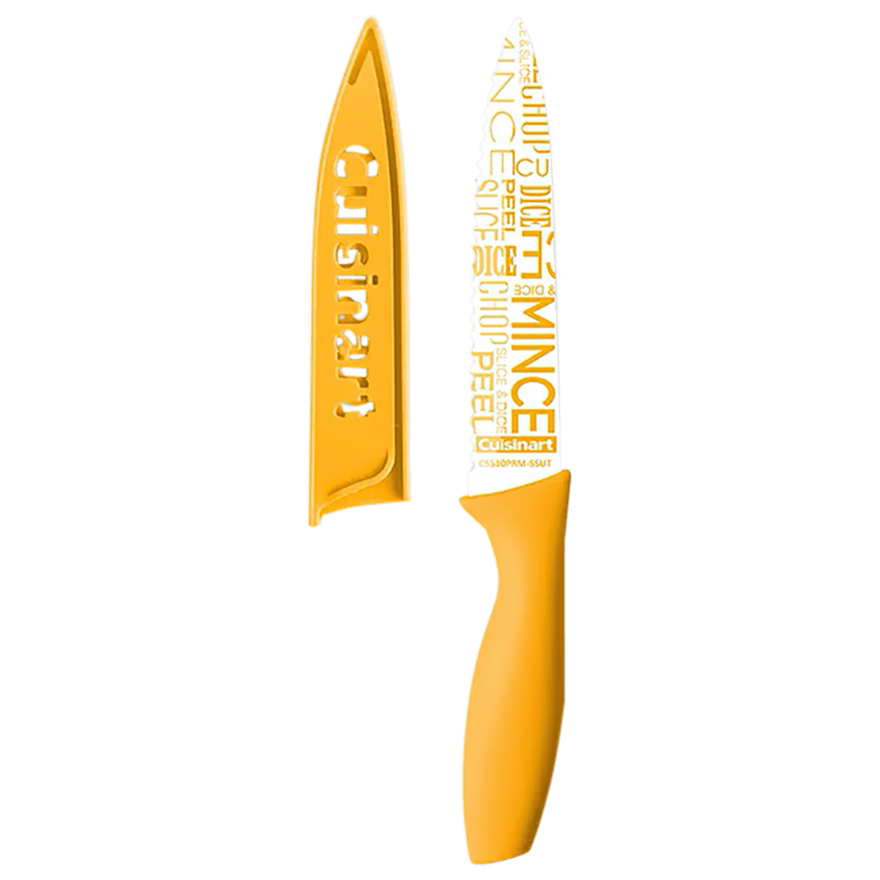 5" Serrated Utility Knife with blade guard